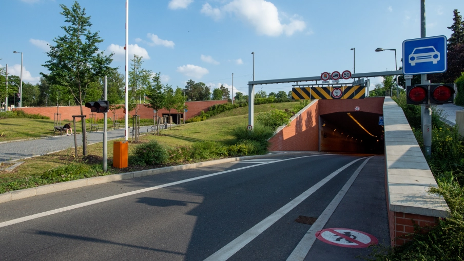 Dejvický tunel - Tunelový komplex Blanka v Praze
