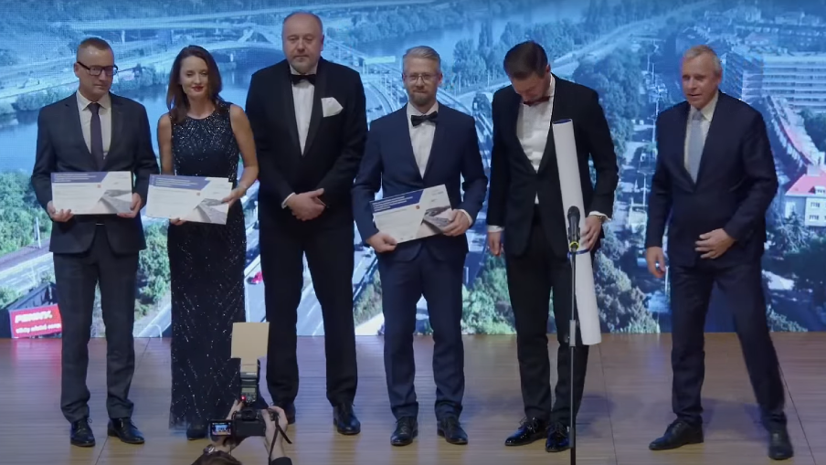 Rekonstrukce Barrandovského mostu získala další prestižní ocenění, tentokrát Stavbu roku 2025