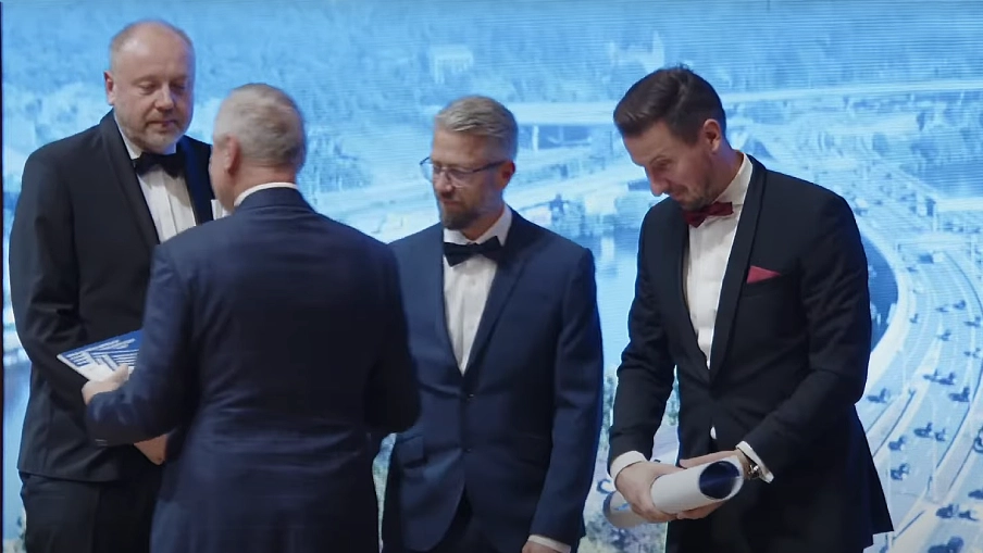 Rekonstrukce Barrandovského mostu získala další prestižní ocenění, tentokrát Stavbu roku 2025
