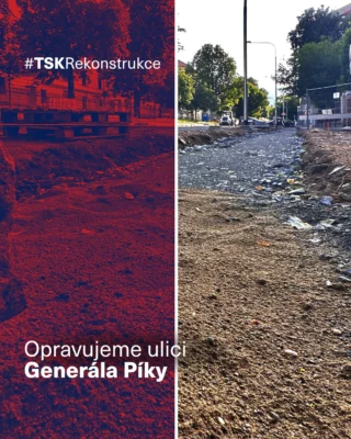 Po rekonstrukci vodovodu, kanalizace a dalších poduličních sítí opravujeme komunikaci Generála Píky mezi ulicemi Svatovítská a Kafkova. Akci jsme zkoordinovali tak, aby se další desítky let nemusela opravovat. 

Kvalitní infrastruktura pro @prahasest za to stojí. 💪

ℹ️ Co vám rekonstrukce přinese? Novou asfaltovou vozovku, parkovací stání ze žulové dlažby a chodníky z řezané mozaikové dlažby kladené do vzorů.

📍 V oblasti křižovatky Generála Píky s Buzuluckou vznikne zvýšený práh, který zlepší bezpečnost i komfort pro chodce.

Děkujeme za trpělivost a omlouváme se za případné komplikace.

#TSK #TSKPraha #Praha #Praha6 #Prague #oprava