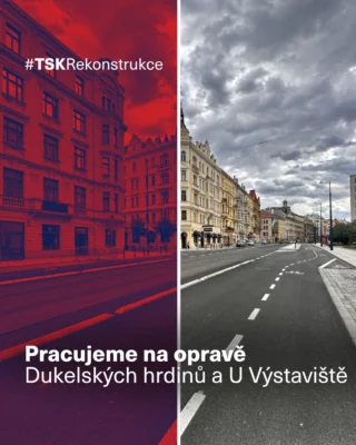 🔧 Rekonstrukce ulic Dukelských hrdinů a U Výstaviště na Praze 7 je v plném proudu! 

Co je hotové a co ještě zbývá? 👇🏻

Ulice Dukelských hrdinů je už skoro hotová. Pyšnit se může obnovenou vozovkou, novými chodníky, cyklopruhy i přechody pro chodce. 🚸

Zbývá už jen dosadit stromy. To plánujeme na podzim, kdy jsou pro výsadbu nejlepší podmínky. 🌳

🚧Rekonstrukce ulice U Výstaviště je aktuálně ve velmi náročné etapě. Střetávají se tam totiž práce několika investorů – Pražská vodohospodářská společnost pracuje na nové kanalizaci a vodovodním řadu, TSK upravuje vozovku a @dppoficialni rekonstruuje tramvajovou trať. Vozovka je tak stále na některých místech rozkopaná. 

🙏 Děkujeme za trpělivost během prací. Výsledkem bude přívětivější ulice pro všechny – pěší, cyklisty i veřejnou dopravu. 🚋

#TSK #TSKPraha #Praha #Praha7 #rekonstrukce #oprava