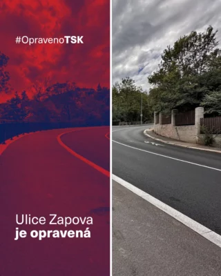 🛠️ Dokončili jsme opravu Zapovy ulice v @mcpraha5! 🥳

Obnovili jsme povrch, upravili dopravní režim a vše doladili tak, aby se vám tam pohodlně a bezpečně jezdilo i chodilo. 🚘🚶🏼

Ulici jsme rekonstruovali po výměně vodovodního řadu společně s Pražskou vodohospodářskou společností a @dppoficialni. 

Zapova nese svůj název od roku 1925 po spisovateli a archeologovi Karlu Františku Zapovi. ✍️ A je plná historických vzpomínek:

Věděli jste, že vila č. 20 z roku 1922 je kulturní památkou upomínající časy, kdy zde bývaly vinice? 🍇 

A že z další rodinné vily přímo nad zatáčkou prchal před StB manžel Milady Horákové po komunistickém převratu?

#TSK #TSKPraha #Praha #Praha5 #Zapova #oprava #hotovo