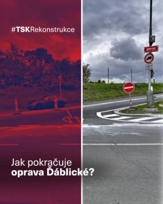 🛠️ Pokračujeme ve 2. etapě rekonstrukce Ďáblické ulice v @mcdablice. 

V úseku Hřenská–Žernosecká navazujeme na práce z 1. etapy, kterou jsme zvládli dokončit o 6 dní dřív. 🗓

Během rekonstrukce jsme objevili havarijní stav odvodnění vozovky, který původní plán nezahrnoval. Abychom se vyhnuli dalším uzavírkám, opravíme to rovnou. 

Ukončení 2. etapy včetně těchto prací očekáváme 7. listopadu. 

🚗 Doprava zůstává beze změny: je jednosměrně vedená směrem do centra, směr z centra je po dobu prací uzavřený.

Děkujeme řidičům za trpělivost a ohleduplnost vůči pracovníkům na stavbě. 🙏

#TSKPraha #TSK #Praha #Praha8 #oprava #rekonstrukce