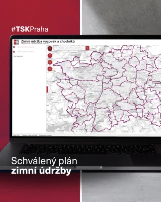 ❄️ Praha je připravená na zimu!

TSK má od Rady hlavního města Prahy schválený Plán zimní údržby komunikací pro nadcházející zimní období, které potrvá od 1. listopadu 2025 do 31. března 2026. 

ℹ️ Zajistíme zimní údržbu na 2 192 km motoristických komunikací a na 1 753 km chodníků a nemotoristických komunikací. 

Máme plné sklady, připraveno je 22 122 tun soli a 4 137 tun chloridu vápenatého (solanky) a 650 tun inertní drtě. 🧂

📍 Mapu zimní údržby najdete zde: https://tskarcgis.westeurope.cloudapp.azure.com/zuk.
