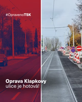 🚧 Rekonstrukce Klapkovy ulice v @mc_praha8 končí už 15. listopadu! 

Kompletně jsme obnovili chodníky a vozovku. Nově tam najdete také parkovací zálivy přímo v chodnících, které zvýší komfort a bezpečnost pro pěší, cyklisty i řidiče. 🚗

❤️ Klapkova ulice je srdcem Kobylis – historickou tepnou, která kdysi spojovala Chabry s Libní, a nese jméno JUDr. Otakara Klapky, pražského primátora a odbojáře.

#TSKPraha #TSK #Praha #Praha8 #opraveno #rekonstrukce