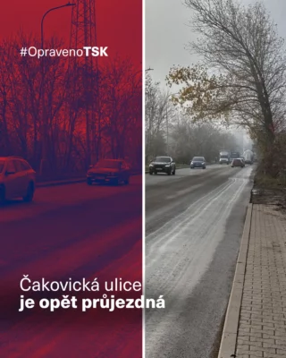 Dopravní omezení v ulici Čakovická v @praha9_dobraadresa už jsou minulostí. 

Opravili jsme vozovku a chodníky v úseku Letňanská–Kbelská a přibylo zde také nové dopravní značení s integrací cyklodopravy. 🚲

Děkujeme za trpělivost během oprav. 🙏

#TSKPraha #TSK #Praha #Praha9 #rekonstrukce #opraveno #dopravaPraha