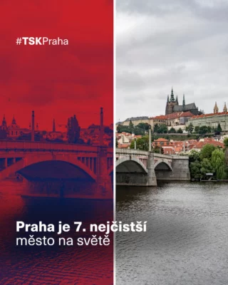 Praha je 7. nejčistší město světa! 🌍

V novém mezinárodním žebříčku se umístila lépe než metropole jako Londýn nebo Paříž. 

💡 Praha obdržela skóre 96,4 %, což znamená, že téměř všichni návštěvníci, kteří se v recenzích zmiňovali o úklidu a pořádku, použili pozitivní jazyk. 

Jsme moc rádi, že je naše práce vidět a místní i turisté si můžou užívat krásy Prahy bez zbytečných odpadků a nepořádku.

Děkujeme všem, kdo se o naše město staráte tak, aby bylo co nejhezčí. 🙏 

#TSKPraha #TSK #Praha #žebříček #čistota