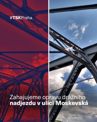 🚧 Zahajujeme nezbytnou opravu drážního nadjezdu v ul. Moskevská (Bohdalec) v @praha_10, abychom zlepšili jeho technický stav. 

✨ Díky nové protikorozní ochraně mu navíc zajistíme dalších mnoho let bezproblémového provozu.

🛠️ Práce zahrnují sanaci spodní stavby, výměnu poškozených ocelových prvků a mostních závěrů. Dojde také k položení nové obrusné vrstvy vozovky, instalaci moderního ocelového svodidla a úpravě systému odvodnění.

📅 Harmonogram a dopravní omezení:
Stavba je rozdělena do dvou etap, aby byl dopad na plynulost dopravy v Praze 10 co nejmenší. 

✅ 1. etapa (1. 3. – 31. 5. 2026):
Automobilová doprava a pěší bez omezení.
Uzavřeny cyklopruhy.

✅ 2. etapa (1. 6. – 31. 8. 2026):
Úplná uzavírka komunikace Moskevská v místě mostního objektu.

🚶🏼Průchod pro chodce zůstane po celou dobu zachován ve vyhrazeném koridoru.

Kvalitní údržba mostních objektů je klíčová pro bezpečnost dopravy v celém hlavním městě. Děkujeme za trpělivost. 🙏

#Praha10 #Bohdalec #TSK #DopravaPraha #Rekonstrukce #Moskevska #TSKPraha #Praha