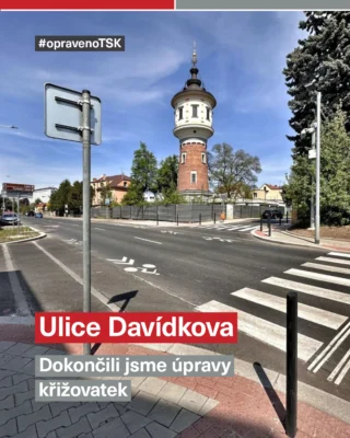 🚧 Na Praze 8 jsme dokončili úpravy křižovatek v ulici Davídkova 🚶‍♀️♿

V prostoru křižovatek s ulicemi Na Slovance a Pod Vodárenskou věží jsme upravili nároží, přechody i navazující chodníky tak, aby byl pohyb přehlednější a bezpečnější pro všechny.

Součástí úprav je:
✔️ posun hran křižovatek a přechodů pro lepší rozhledové poměry
✔️ nové bezbariérové řešení včetně vodicích prvků pro nevidomé 👩‍🦯
✔️ zvýšená plocha přechodu pro bezpečnější překonání vozovky
✔️ přisvětlení přechodu přes ulici Davídkova 💡
✔️ posun autobusové zastávky blíže ke křižovatce

Pokračujeme v úpravách ulic tak, aby byly bezpečnější, komfortnější a lépe přístupné pro všechny. 👍

#TSKPraha