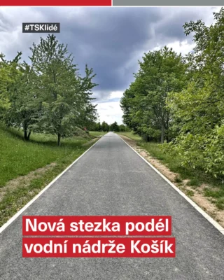🚴‍♀️🚶‍♂️Nová společná stezka pro chodce a cyklisty podél vodní nádrže Košík už získává svou finální podobu. 

Projekt propojí ulici Doupovská s ulicí U Záběhlického zámku a nabídne bezpečnější a komfortnější pohyb pro pěší i cyklisty v celé lokalitě.

Součástí stavby jsou také úpravy křižovatky ulic K Horkám a Doupovská, nový přechod pro chodce, bezbariérové úpravy chodníků i obnova povrchů komunikací. Díky zpevnění dnes vyšlapaných a vyježděných tras vznikne přehledné a bezpečné propojení směrem k sídlišti Košík.

Práce nyní míří k dokončení a věříme, že novou stezku budou obyvatelé i návštěvníci lokality brzy naplno využívat. 🌳

#TSK #Praha
