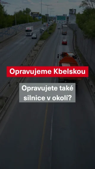 🚧 Než začne rekonstrukce Kbelské, připravujeme objízdné trasy.

Aby doprava během jedné z největších letošních dopravních staveb v Praze fungovala co nejlépe, provádíme ještě před zahájením rekonstrukce Kbelské opravy a údržbové práce na komunikacích, které budou sloužit jako objízdné trasy.

🎥 Ve videu vysvětluje ředitel investičního úseku TSK Milan Zach, proč jsou tyto práce důležité a jak pomohou zvládnout zvýšenou dopravní zátěž v průběhu stavby.

📍 Chcete mít přehled o všech aktuálních opravách, uzavírkách a dopravních omezeních v Praze? Navštivte portál opravujeme.to, kde najdete všechny akce přehledně na jednom místě.

#TSK #rekonstrukce #Kbelska #doprava