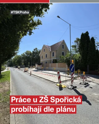 📸 Jak postupují práce u ZŠ Spořická v Dolních Chabrech?

Pokračuje rekonstrukce křižovatky před základní školou a přilehlých autobusových zastávek. Cílem projektu je především zvýšení bezpečnosti chodců, zklidnění dopravy v okolí školy a lepší organizace veřejného prostoru.

Součástí úprav je vybudování zvýšené křižovatky v úrovni okolních chodníků, instalace antiparkovacích sloupků a úprava autobusových zastávek tak, aby lépe odpovídaly provozu v této lokalitě.

📸 Na fotografiích se můžete podívat, jak práce aktuálně postupují.

📍 Přehled této i dalších stavebních akcí v Praze najdete na portálu opravujeme.to

#TSK
