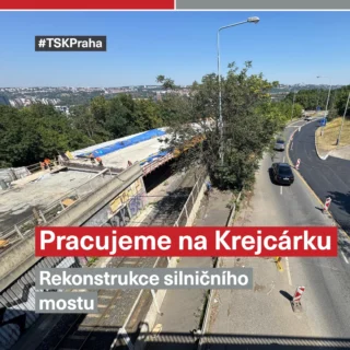 🚧 Most v ulici Pod Krejcárkem prochází rozsáhlou rekonstrukcí.

Práce zahrnují kompletní obnovu mostního svršku, výměnu izolace, vozovkových vrstev, mostních závěrů a ložisek, rekonstrukci přechodových oblastí, nové římsy, svodidla i odvodnění. Součástí je také sanace opěr a údržba vnitřních prostor mostní konstrukce.

Aktuálně probíhá 3. etapa stavby, která je zároveň koordinována s opravou komunikace v ulici Pod Krejcárkem, úpravami křižovatky Ohrada a pracemi na tramvajové trati pod mostem. Díky této koordinaci zvládneme více důležitých oprav v jednom termínu a minimalizujeme tak budoucí dopravní omezení.

📸 Podívejte se na aktuální fotografie přímo ze stavby.

#TSK #Praha3 #Krejcarek