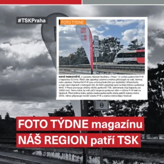 📸 Máme radost!

Fotografie, kterou jsme pořídili při slavnostním otevření nového P+R parkoviště v Modřanech, získala v magazínu Náš REGION titul FOTO TÝDNE. 🏆

Děkujeme redakci za ocenění. Udělalo nám to opravdu radost. 😊

Ještě větší radost nám ale dělá to, co fotografie zachycuje. Nejde jen o povedený snímek, ale především o nové parkovací plochy, které pomáhají řidičům pohodlně zaparkovat a navázat na veřejnou dopravu.

A právě proto jsme rádi, že se do hledáčku dostala zrovna fotografie z projektu, který má praktický přínos pro každodenní život Pražanů i návštěvníků metropole.
